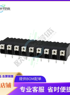 TBLH10-500-09BK【TERMINAL BLOCK, SCREWLESS, HIGH】