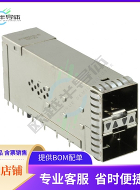 2198318-6【CONN ZSFP+ RCP W/CAGE 2X1 40P RA】