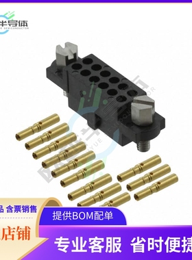 M80-4611205【CONN RCPT 12POS CRIMP 24-28AWG】