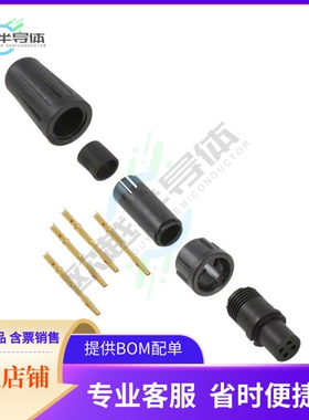 EN2C4F22G3【CONN PLUG FMALE 4POS GOLD CRIMP】