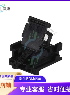 347910140【MINI50 CONN RCPT 4CKT BR BLK POL】