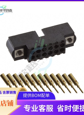 M80-5601205【CONN HEADER 12P CRIMP 22AWG GOLD】