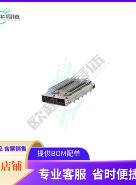 2-2170808-4【CONN QSFP28 CAGE 1X2 W/HSINK R/A】