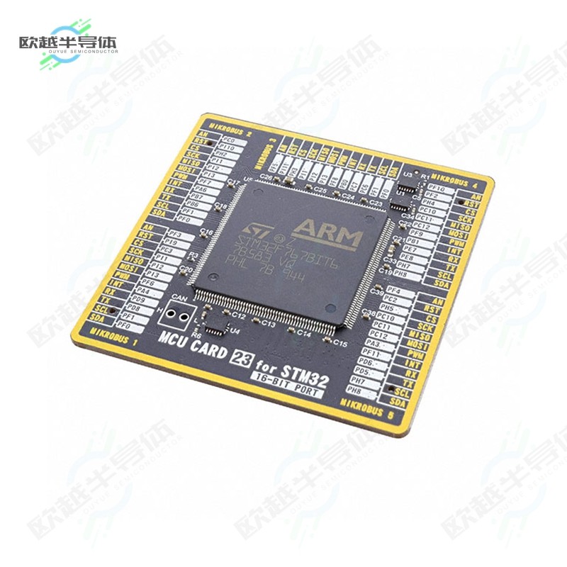 MIKROE-3682[开发板MCU CARD 23 FOR STM32 STM32F767B】