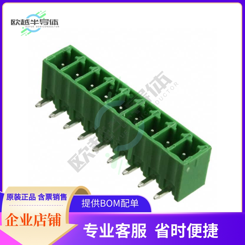OQ0932510000G【TERM BLOCK HDR 9POS 90DEG 3.81MM】