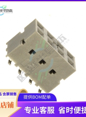 89898-304LF【CONN RCPT 8POS 0.1 GOLD SMD】