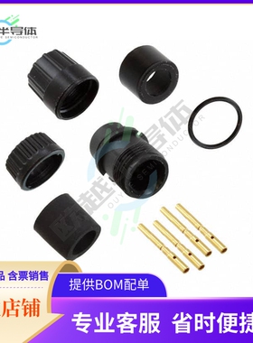 3380-4SG-328【CONN PLUG FMALE 4POS GOLD CRIMP】