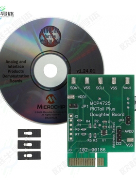 MCP4725DM-PTPLS[开发板EVAL BOARD FOR MCP4725】