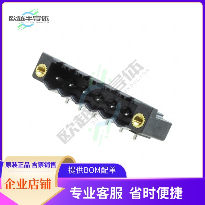 1836722【TERM BLOCK HDR 6POS BLK】