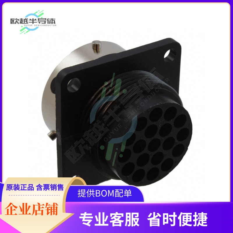 TR1619RFS1NB【CONN RCPT HSG FMALE 19POS PNL MT】