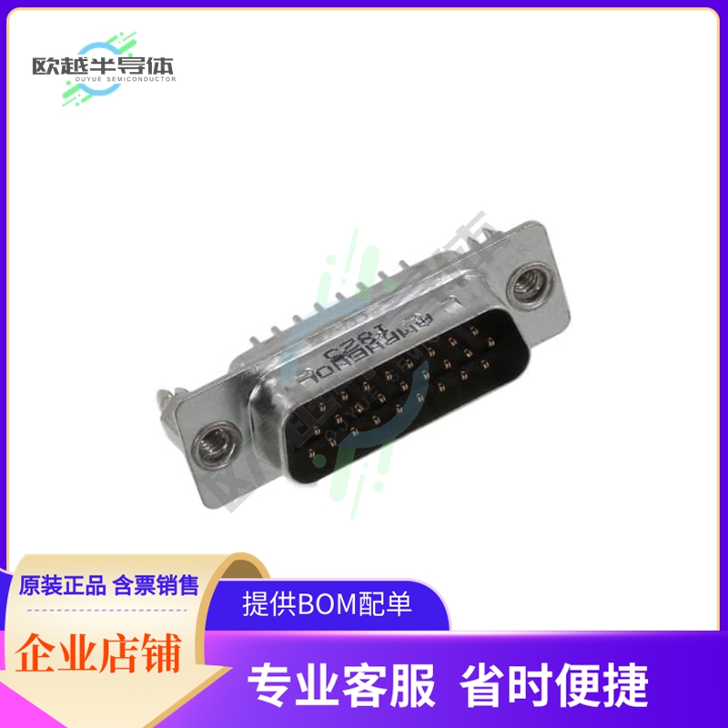L717HDAH26POL2RM5【CONN D-SUB HD PLUG 26P VERT SLDR】