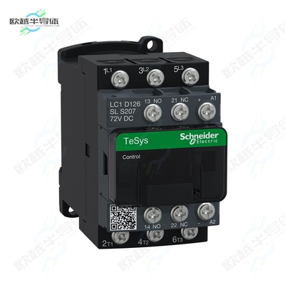 LC1D126SLS207[继电器CONTACTOR TESYS LC1D 3P AC3 440V]