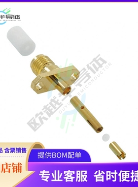 132253【CONN SMA JACK STR 50 OHM SOLDER】