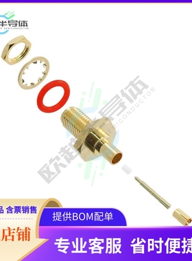 132286RP【CONN RPSMA JACK STR 50OHM SOLDER】