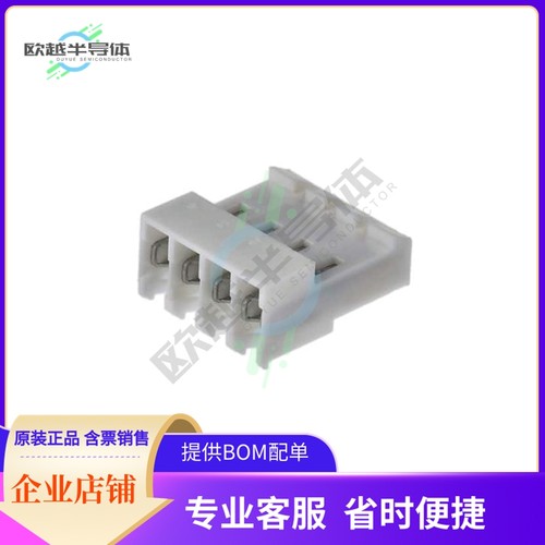 3-641220-4【CONN RCPT 4POS IDC 24AWG GOLD】