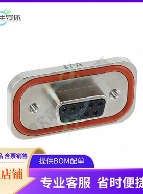 MDBRE09SMAN0【CONN D-SUB RCPT 9POS PNL MNT】