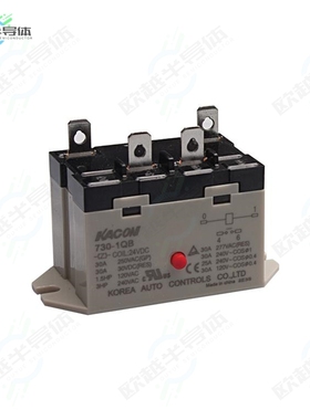 730-1QB-24VDC[继电器RELAY GEN PURPOSE SPST 30A 24V]