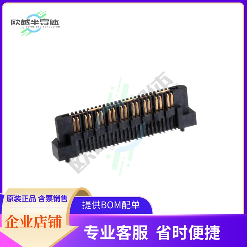 QRM8-018-05.0-L-D-DP-A【.8MM Q RATE TERMINAL WITH EDGE R】