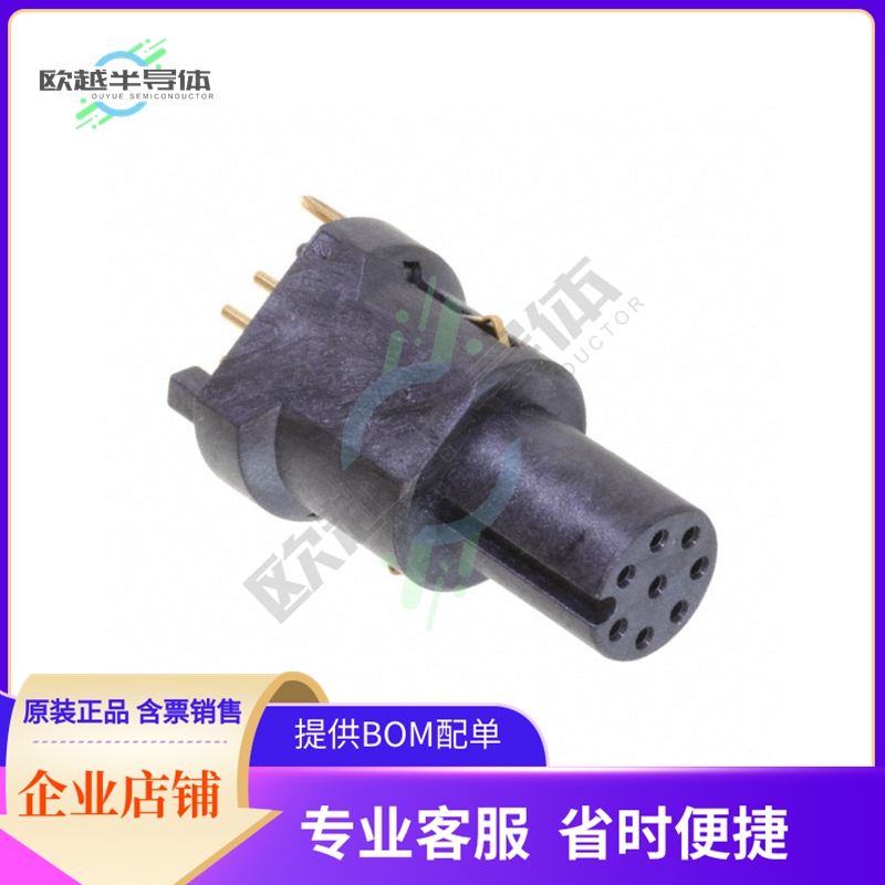 21033212818【CONN FMALE INSERT 8P GOLD SOLDER】