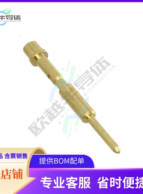 1605554【CONTACT PIN SZ 1.0MM CRIMP GOLD】