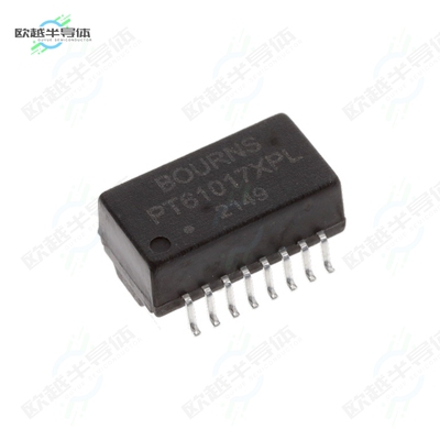 PT61017XPEL[变压器10/100 BASE T XFORMER,CMC(TX/RX)]