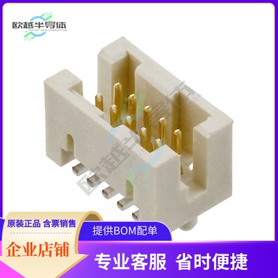 87409-105LF【CONN HEADER SMD 10POS 1.27MM】
