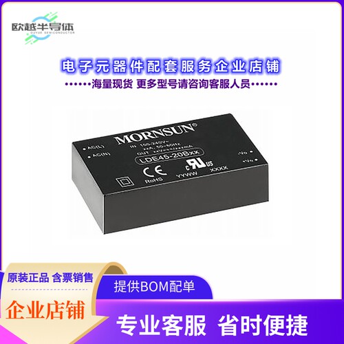 LDE60-20B48[电源模块AC/DC CONVERTER 48V 60W]