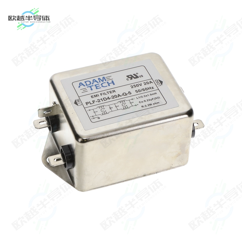 PLF-21D4-20A-S[滤波器LINE FLTR 115/250VAC 20A PANEL]