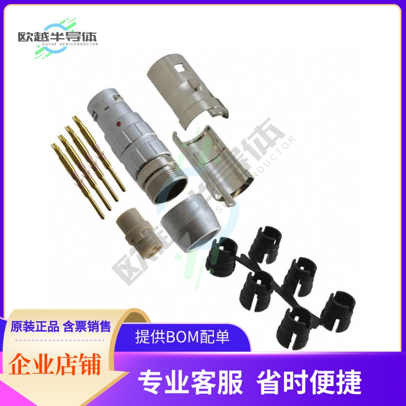 JBXFD1G04MSSDSR【CONN PLUG MALE 4P GOLD SLDR CUP】