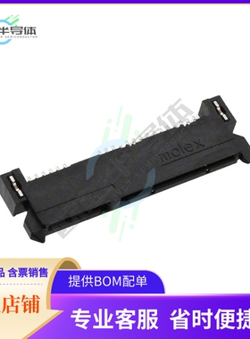 470182001【CONN SATA RCPT 22POS SLD R/A SMD】
