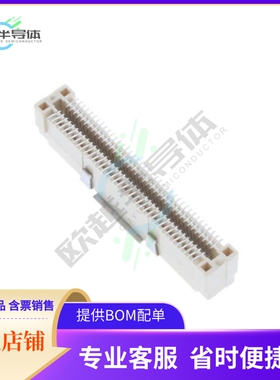 6123001-3【CONN PLUG 80POS SMD GOLD】
