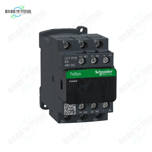 LC1D18ED[继电器TESYS 3P CTR 18A AC3 9KW1NO1NC48]
