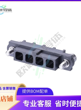 M80-263F204-00-00【CONN RCPT 4MM 4POS FOR PWR/COAX】