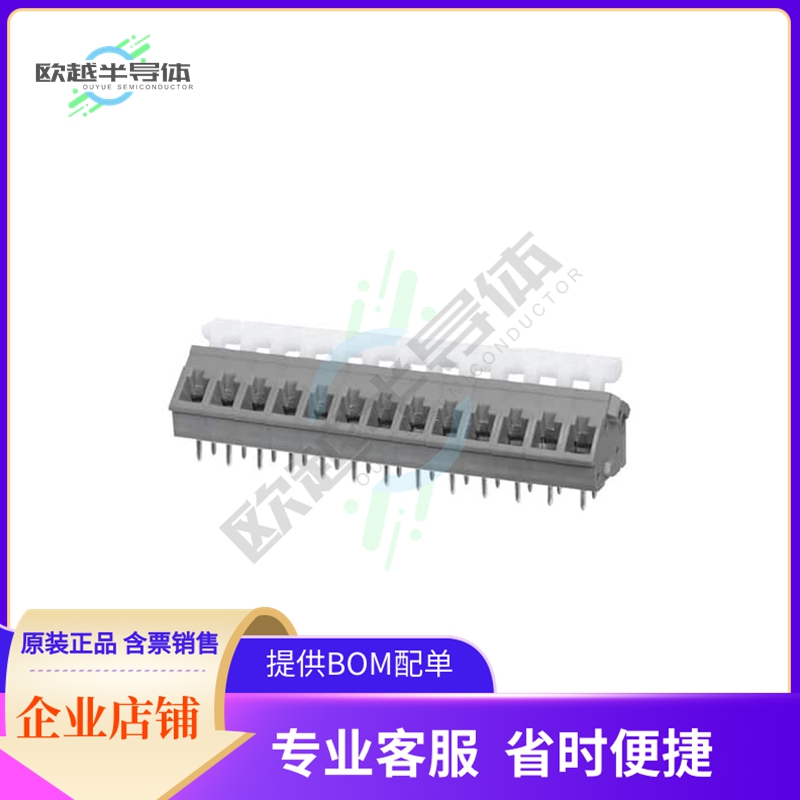 TBL005A-500-13GY-2WT【TERMINAL BLOCK, SCREWLESS, 5.00,】