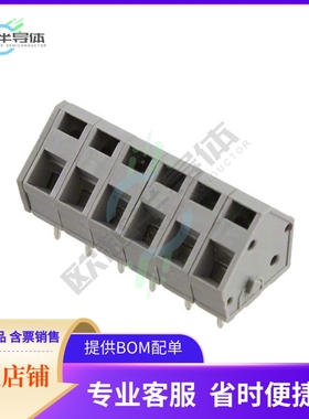 OSTHG060080【TERM BLOCK 6POS 5MM PCB】