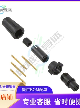 EN2C4F22G1W【CONN PLUG FMALE 4POS GOLD CRIMP】