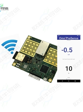 OPS243-C-FC-WB[开发板2D FMCW & Doppler Radar Sensor,】