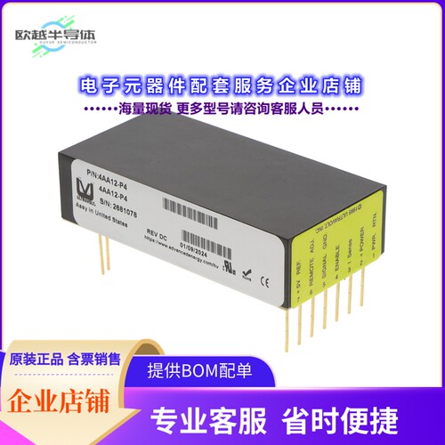 4AA12-P4[电源模块AA-SERIES DC TO HVDC CONVERTER,]