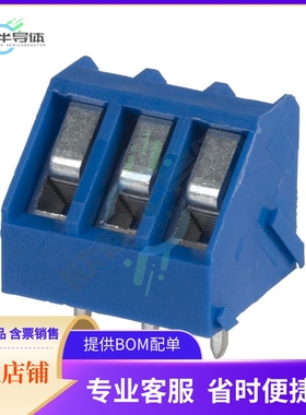 ED300/3【TERM BLOCK 3POS 45DEG 5MM PCB】