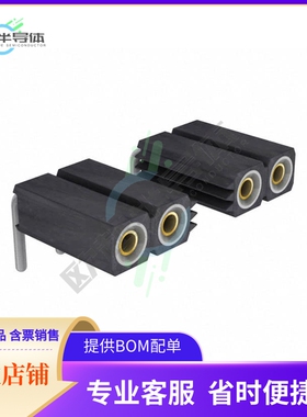 801-87-006-20-001101【CONN SOCKET 6P 0.1 GOLD PCB R/A】