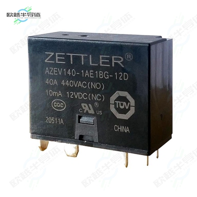 AZEV140-1AE-12D[继电器RELAY EV CHARGING SPST 50A 12V]