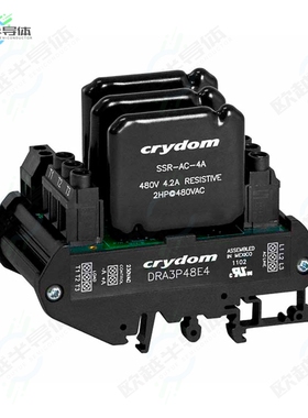 DRA3P48B4[继电器RELAY CONT 3PH 480VAC 4A 120VAC]