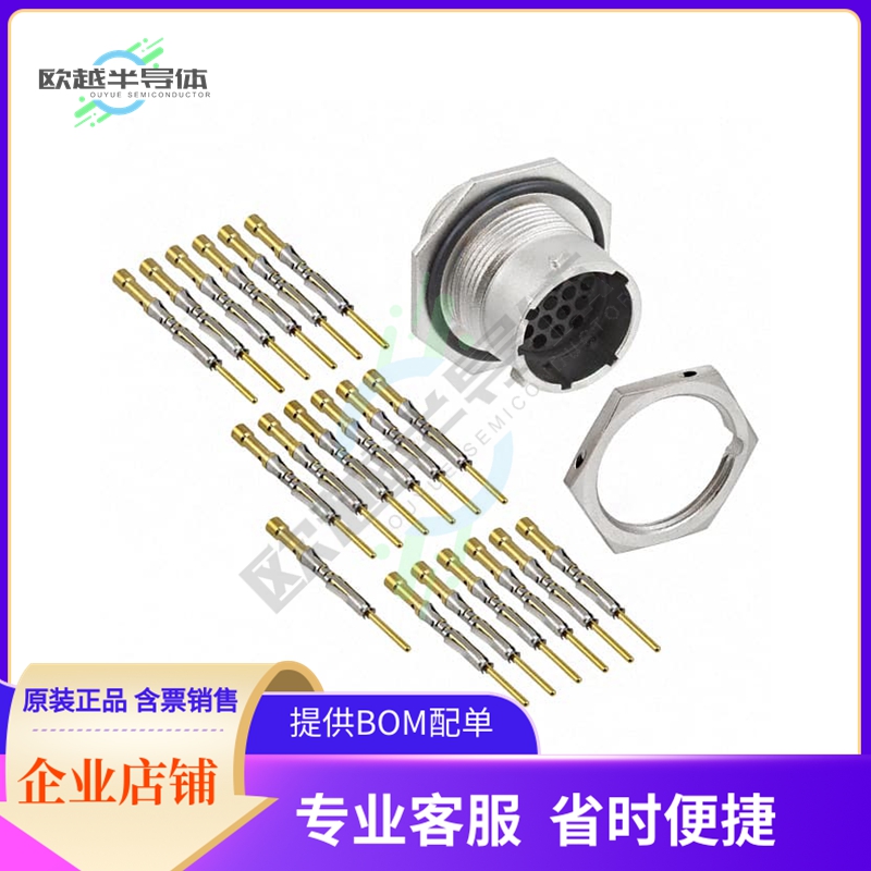 RT0W71419PNH-K【CONN RCPT MALE 19POS GOLD CRIMP】