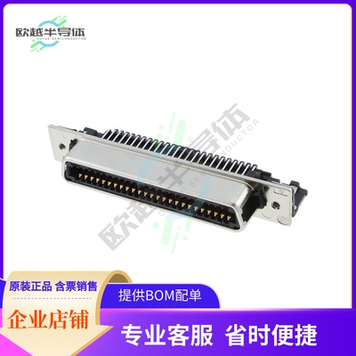 6339447-9【CONN RCPT 50POS R/A SOLDER】