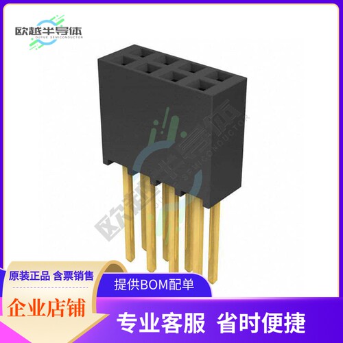 SSQ-104-03-G-D【CONN RCPT 8POS 0.1 GOLD PCB】