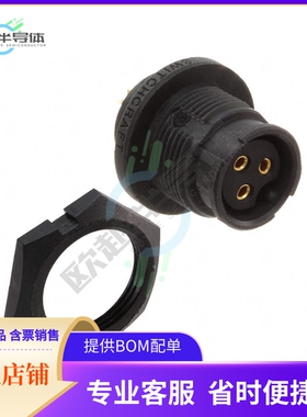 EN3P3F16X【CONN RCPT FMALE 3P GOLD SLDR CUP】