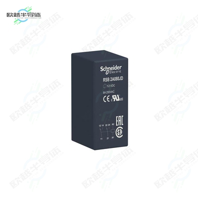 RSB2A080JD[继电器HARMONY, INTERFACE PLUG-IN RELAY]