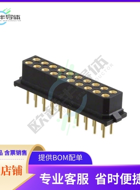 M80-8502045【CONN RCPT 20POS 0.079 GOLD PCB】
