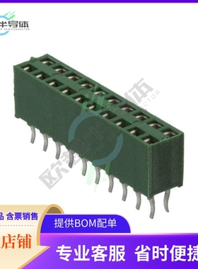 1-215307-0【CONN RCPT 20POS 0.1 GOLD PCB】