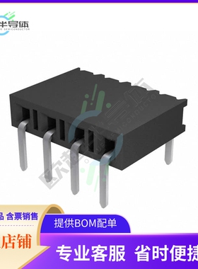 BCS-104-L-S-HE【CONN RCPT 4POS 0.1 GOLD PCB R/A】